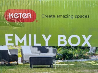 Zahradní Úložný Box Keter Emily, Tmavě Šedý - 6