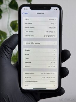 iPhone 11 64GB černý - záruka, DPH - 6