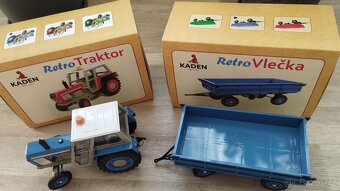 Zetor 8011 KADEN s vlekem modrý - 6