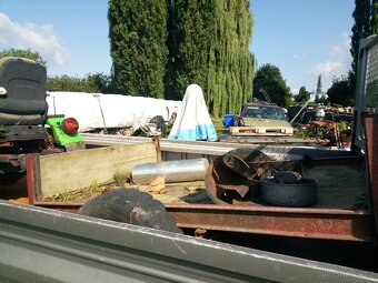 Malotraktor,traktor domací vyroby, trabant - 6