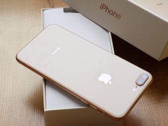 APPLE iPhone 8 Plus 64GB Gold - ZÁRUKA - TOP STAV - 6