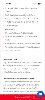 Klávesy yamaha PSR E443 - 6