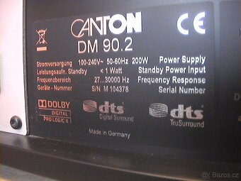 HIGH END SOUNDBAR CANTON DM 90.2 - 6