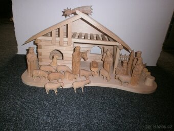 krásný betlém ze dřeva 14a7 - 6