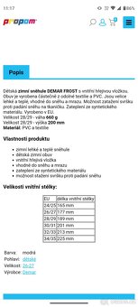 Chlapecké sněhule 30/31 - 6