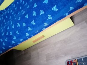 Postel s přistýlkou a 2x šuplíky 80x200 Sleva možná - 6