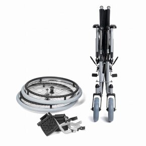 Invalidní vozík Timago Classic 48 cm / nosnost 115 kg
- 6