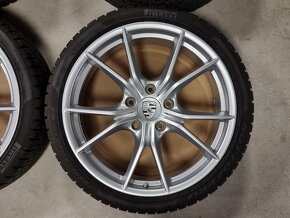 originál alu PORSCHE 911 991.2 8,5 a 11x20" 5x130 s pneu - 6