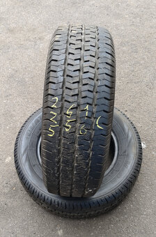 Velmi pěkné 2ks letní pneu 225/65R16C 112/110T 8PR - 6
