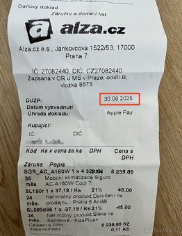 Mobilní klimatizace Siguro AC-A160W Cool 7 - 6