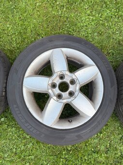 ALU disky + pneu - 7Jx16H2 5x112, 205/55 R16 SEAT/FORD/VW - 6