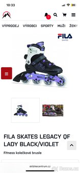 Inline brusle / kolečkové brusle FILA Legacy QF Lady - 6
