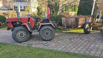 Prodám malotraktor s vlečkou - 6