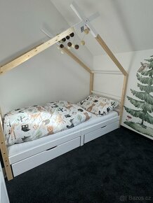 Domeckova postel s uloznym prostorem - 6
