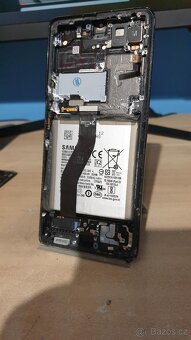 Oryginální Displej, i s rámem na Samsung Galaxi s 21 ultra 5 - 6