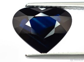DIAMANTOVÝ PRSTEN SAFÍR 3.95ct. ALGT NEUPRAVOVANÝ - 6
