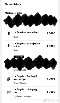 Zánovní Bugaboo Donkey 5 Duo s bohatým příslušenstvím - 6