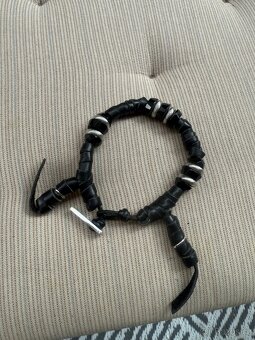 Pánský kožený náramek CRONYX BRACELET BROWN - 6