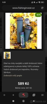 Venture carp-obal na cívky - 6