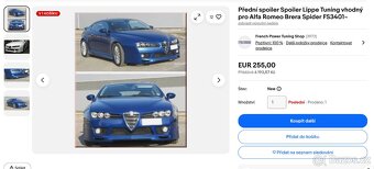 Sada body kitu na Alfa Romeo Brera/ Spider - 6