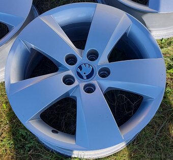 Alu kola 5x100 R15 Škoda - 6