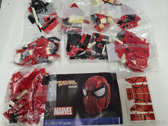 STAVEBNICE Super Heroes 76285 Spider-Manova maska (náhrada) - 6
