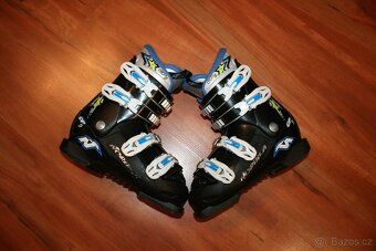 lyže Nordica 110 cm , lyžaky - 6