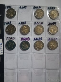 Sbírka euromincí 2€ ca 200ks - 6