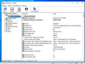 Intel i7 11700 8/16Jader 4,9GHz Socket 1200 Funkční Záruka - 6