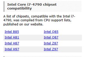 i7-4770 i7-4790 i7-4790K socket LGA 1150 Haswell - 6
