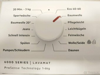 úzká moderní 6kg pračka AEG-Electrolux A+++ DOVOZ - 6