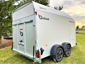 Skříňový přívěs DEBON C700 ALU, 2600 kg - 6