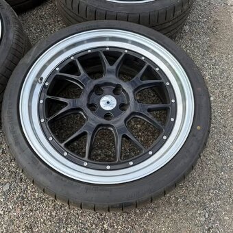 Kola R21 21" na TESLA S BBS replika s gumami 245/35 a 265/3 - 6