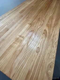 Jídelní stůl z masivu - jasan - 6