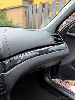 BMW 320i E46 sedan, 110 kW, benzín, automat, 1999, černá - 6