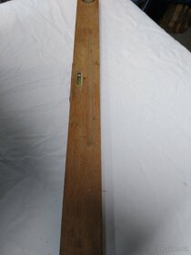 Stará vodováha 80cm , dřevěná - 6