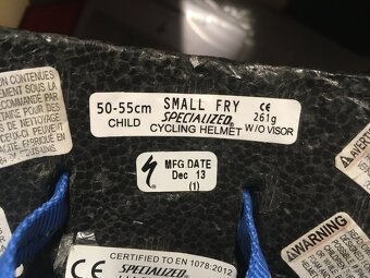 Dětská cyklo přilba Specialized Small Fry vel 50-55cm - 6