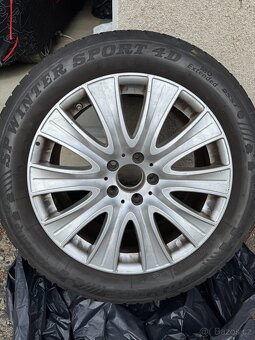 Alu kola Mercedes – W222; zimní pneu 245/50R18 - 6