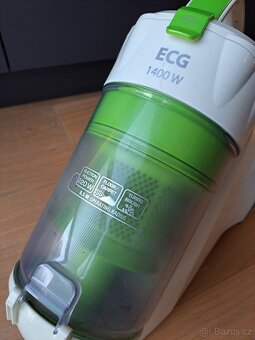 Starší bezsáčkový cyklónový vysavač ECG 1400 W - levně - 6