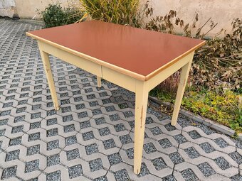 Retro kuchyňský stůl s umakartem - 50. léta - 6