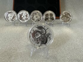 Serie Chinese Myths and Legends 7x 1oz stříbrné mince - 6