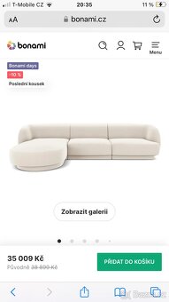 Gauč, pohovka, sedací souprava Miley Micadoni Bonami - 6