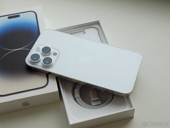 APPLE iPhone 14 Pro Max 128GB Silver - ZÁRUKA - JAKO NOVÝ - 6