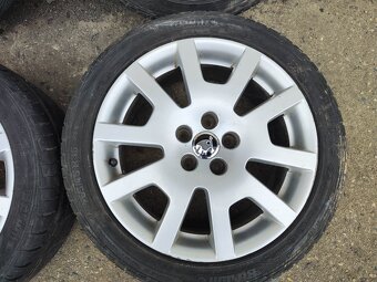 16"alu sada 5x100 origo Škoda Fabia RS Rapid Polo GTI - 6