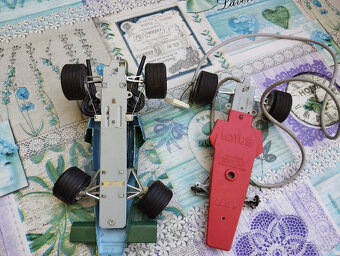 Staré hračky, Formule Lotus Ites,autíčko na bowden, ne KDN - 6