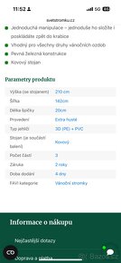 Vánoční stromek 3D Jedle Půvabná XL 210cm - extra hustý - 6