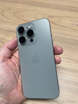 Iphone 15 pro 128GB zaruka 5/26 přirodní titan - 6