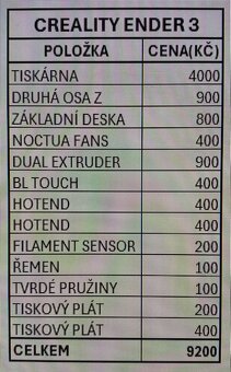 3D tiskarna Creality Ender 3 - 6