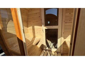 Sudová sauna s předsíní 3,5 m, 2 místnosti, cedr - 6