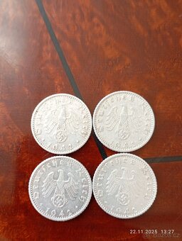 Mince 50 Reichspfennig pfennig - 6